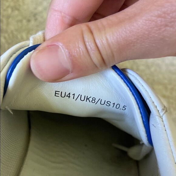 🎄3 for $25🎄 Reiss Ashley Leather Low Top Sneakers - Picture 8 of 12